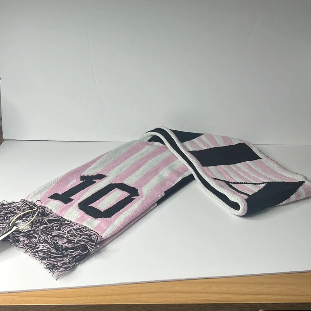 Adidas Lionel Messi Inter Miami Football Club Pink/Black Scarf